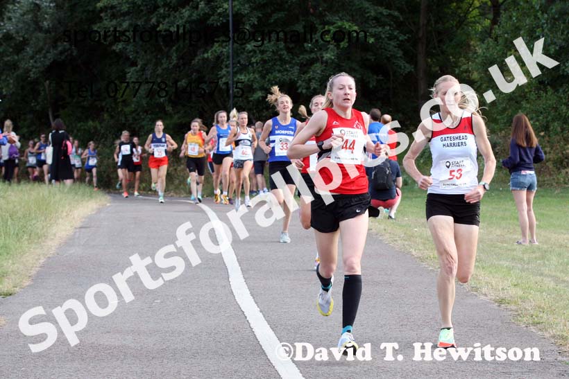Womens 2022 Sunderland 5k Road Races, Silksworth, Sunderland, Thursday, july 21st, Photo: David T. Hewitson/Sports for All Pics